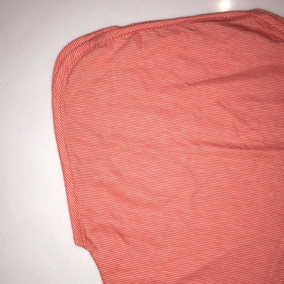 🔴 Talbots petites striped belted cap sleeve top - Picture 6 of 8